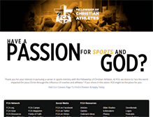 Tablet Screenshot of fcacareers.com